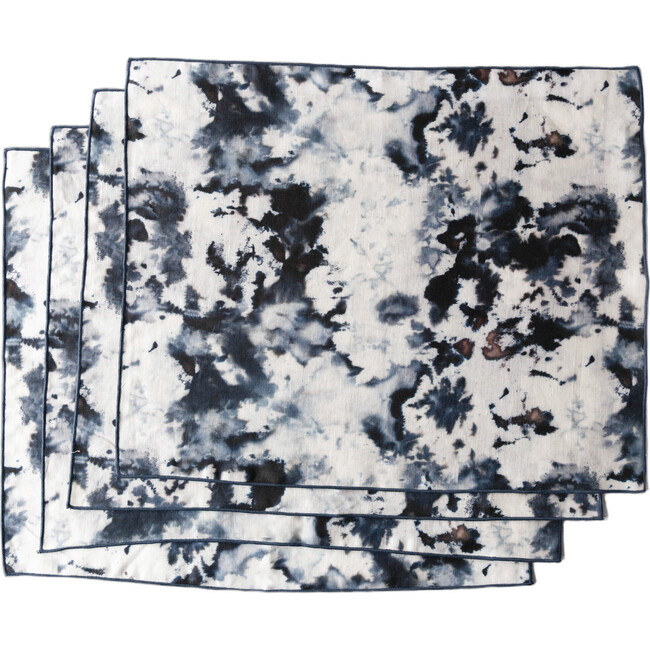 Grey Marble Placemat, Set of 4