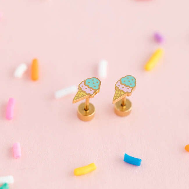 Ice Cream Stud Earring - Earrings - 3