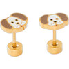 Dog Stud Earring - Earrings - 1 - thumbnail