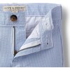 Organic Seersucker Suit Pant, Blue Seersucker - Pants - 2