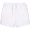 Organic Stretch Chino Pull-On Short, White - Shorts - 2