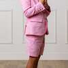 Linen Blend Short, Rose Linen - Shorts - 4