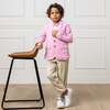 Linen Suit Jacket, Rose Linen - Blazers & Sport Coats - 3