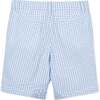 Organic Seersucker Short, Classic Blue Gingham - Shorts - 2