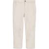 Organic Seersucker Suit Pant, Tonal Tan Seersucker - Pants - 1 - thumbnail