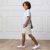 Organic Short Sleeve Knit Pique Polo Shirt, Robin's Egg Blue - Polo Shirts - 4