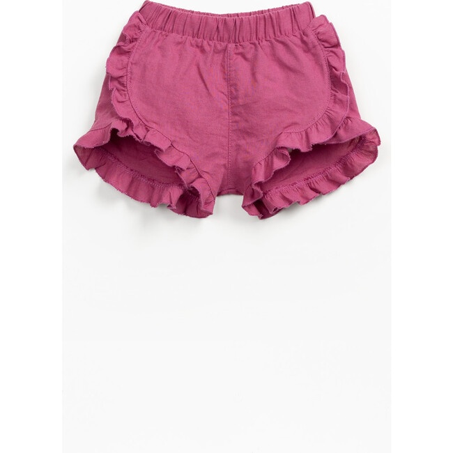 Woven Shorts, Burgundy
