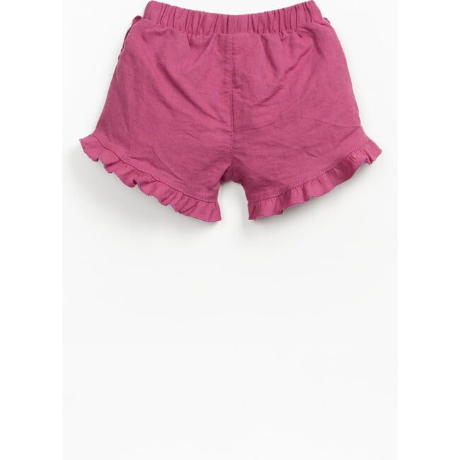 Woven Shorts, Burgundy - Shorts - 2