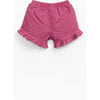 Woven Shorts, Burgundy - Shorts - 2