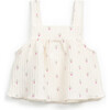 Waffle Knit Tank Top, Cream - Tank Tops - 1 - thumbnail