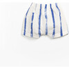 Striped Woven Shorts, White - Shorts - 2