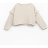 Pointelle Sweater, Sand - Sweaters - 1 - thumbnail