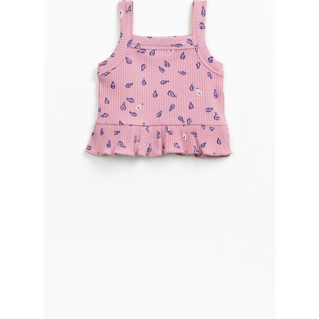 Pear Print Tee, Pink