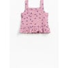 Pear Print Tee, Pink - T-Shirts - 2