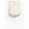 Pear Print Romper, Cream - Rompers - 2