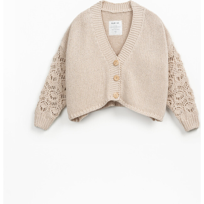 Knit Cardigan, Beige