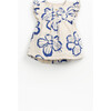 Floral Woven Tunic, Cream - Blouses - 1 - thumbnail