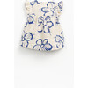 Floral Woven Tunic, Cream - Blouses - 2