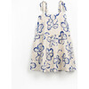 Floral Woven Dress, Cream - Dresses - 2