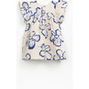 Floral Dress, Cream - Dresses - 2