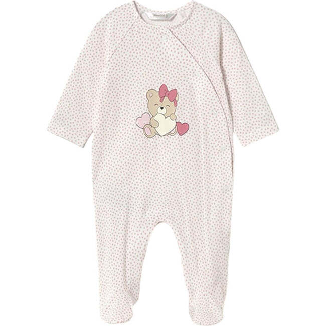 Teddy Footie Pajamas, Rose