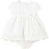 Vine Dress, Cream - Dresses - 1 - thumbnail