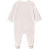 Teddy Footie Pajamas, Rose - Footie Pajamas - 2