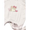 Teddy Footie Pajamas, Rose - Footie Pajamas - 3