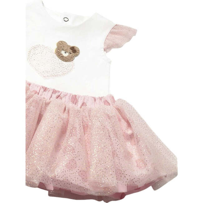 Teddy Baby Rose Skirt Set, Pink - Mixed Apparel Set - 3