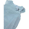 Pleated Dress, Sky - Dresses - 3