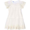 Embroidery Dress, Champagne - Dresses - 2