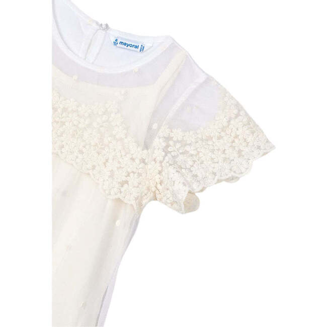 Embroidery Dress, Champagne - Dresses - 3