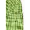 Women's Vichy Frilled Trousers, Matcha Green - Pants - 5