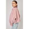 Women's Denim Jacket, Dawn Rose - Denim Jackets - 2