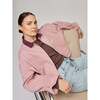 Women's Denim Jacket, Dawn Rose - Denim Jackets - 3