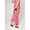 Vichy Frilled Dress, Wild Berry - Dresses - 2