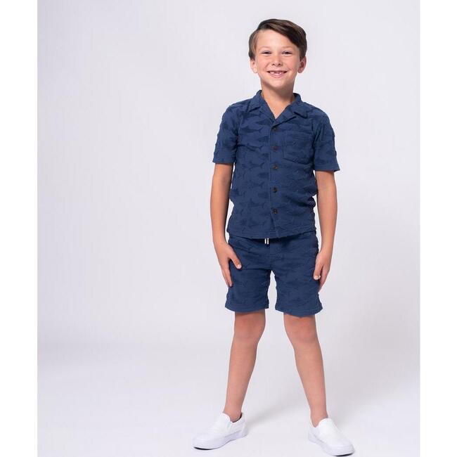 Resort Shorts, Navy Blue - Shorts - 2