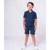 Resort Shorts, Navy Blue - Shorts - 2