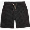 Preston Shorts, Black Squares - Shorts - 1 - thumbnail