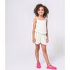 Novia Romper, Light Green Stripe - Rompers - 2