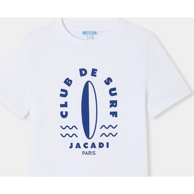 Boy's Jersey T-Shirt  White - T-Shirts - 3