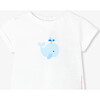 Baby Boy Shorts Set White/Blue - Mixed Apparel Set - 3