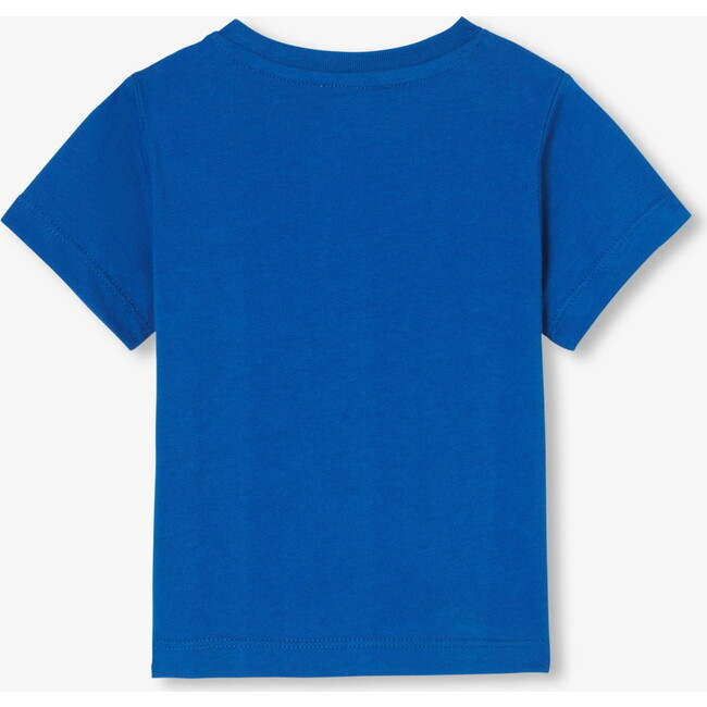 Baby Boy Short Sleeve  T-Shirt Prussian Blue - T-Shirts - 2