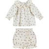 Lili Set Blue Flower - Mixed Apparel Set - 1 - thumbnail