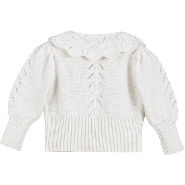 Francesca Cardigan, White - Cardigans - 2