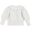 Francesca Cardigan, White - Cardigans - 2