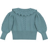 Francesca Cardigan, Powder Green - Cardigans - 2