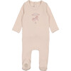 Prancing Pony Footie Barely Pink - Footie Pajamas - 1 - thumbnail