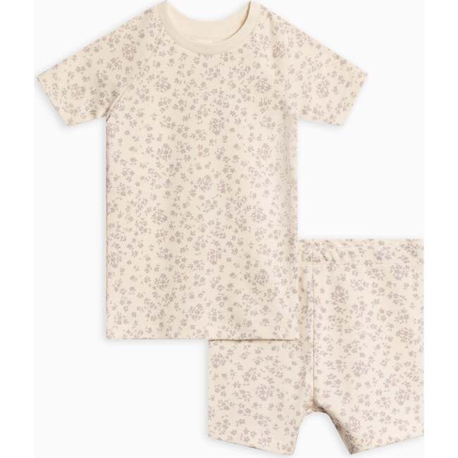2-Piece Short Sleeve Jammie Set Maria Floral / Lilla