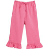 Vichy Frilled Trousers, Wild Berry - Pants - 1 - thumbnail